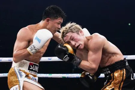 井上が中谷破り全勝対決制す 東京ドームで世紀の一戦：北海道新聞デジタル