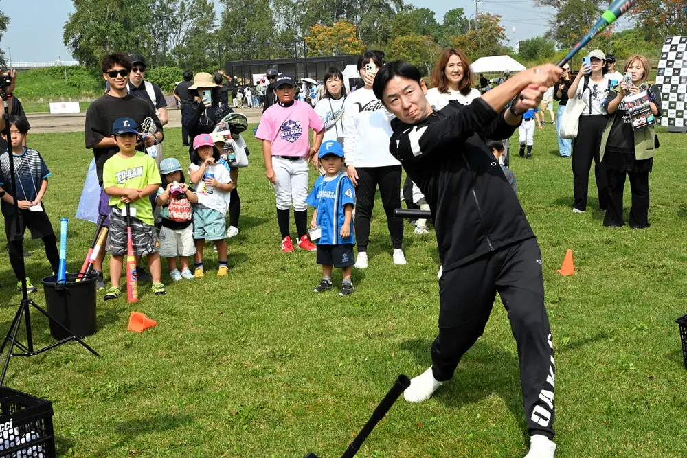 元日本ハム・斎藤佑樹さん 長沼に開設した少年球場拠点に、野球の魅力