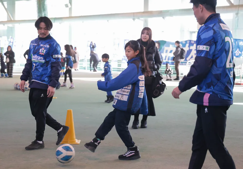 十勝スカイアース 芽室でファン感謝祭 ファンやサポーターと交流