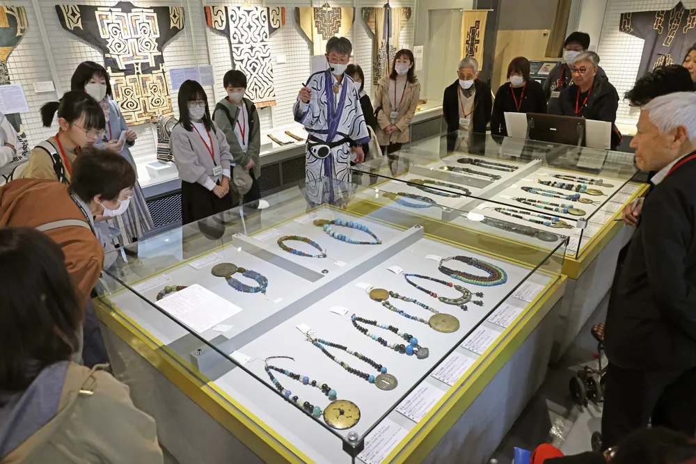 アイヌ民族の暮らし、資料館で詳しく解説 函館で催し：北海道新聞デジタル