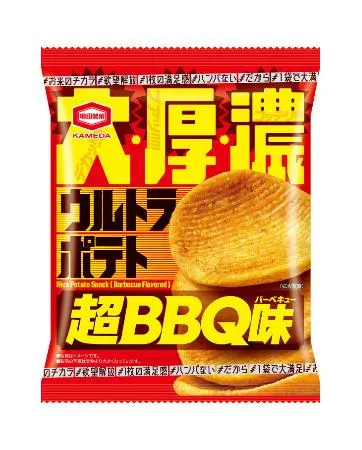 分厚いBBQ味スナック 亀田製菓：北海道新聞デジタル