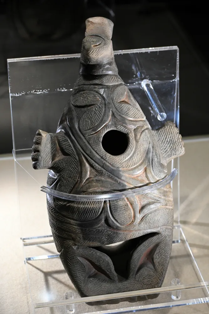 重文「ビビちゃん」時代超え魅了 千歳で公開 記録的な来館1000人超
