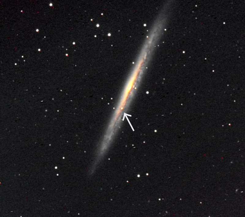 老いたる星 星の爆発「超新星」見つけた 名寄の佐野さん、21年ぶり四つ目：北海道