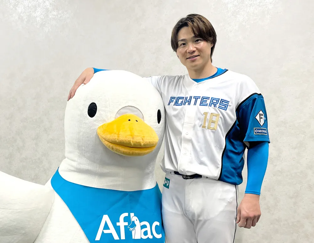 日ハム山崎、小児がん啓発活動 自身の経験胸に「力になれたら