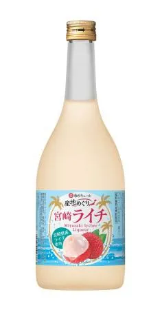 宝酒造の「寶　和リキュール『産地めぐり』〈宮崎ライチ〉」