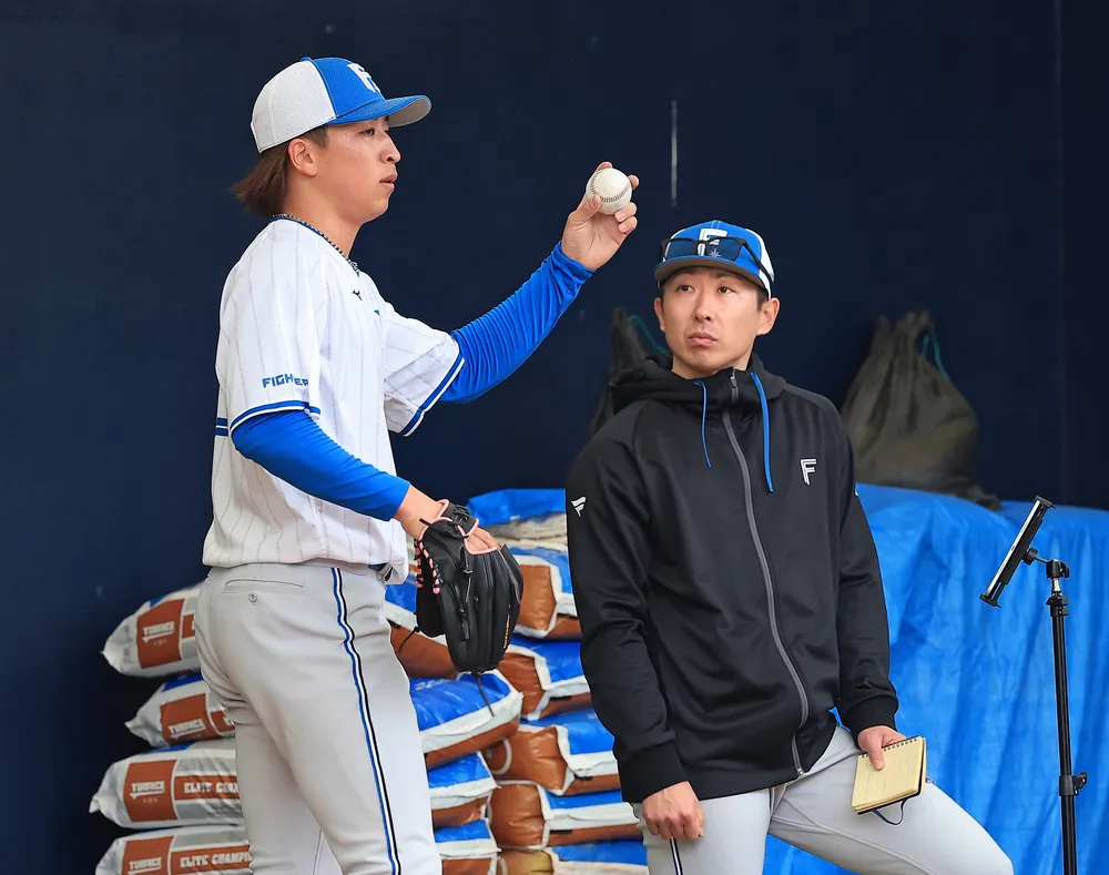 日本ハム 金子千尋・佐藤友亮コーディネーター 選手の持続的な成長へ