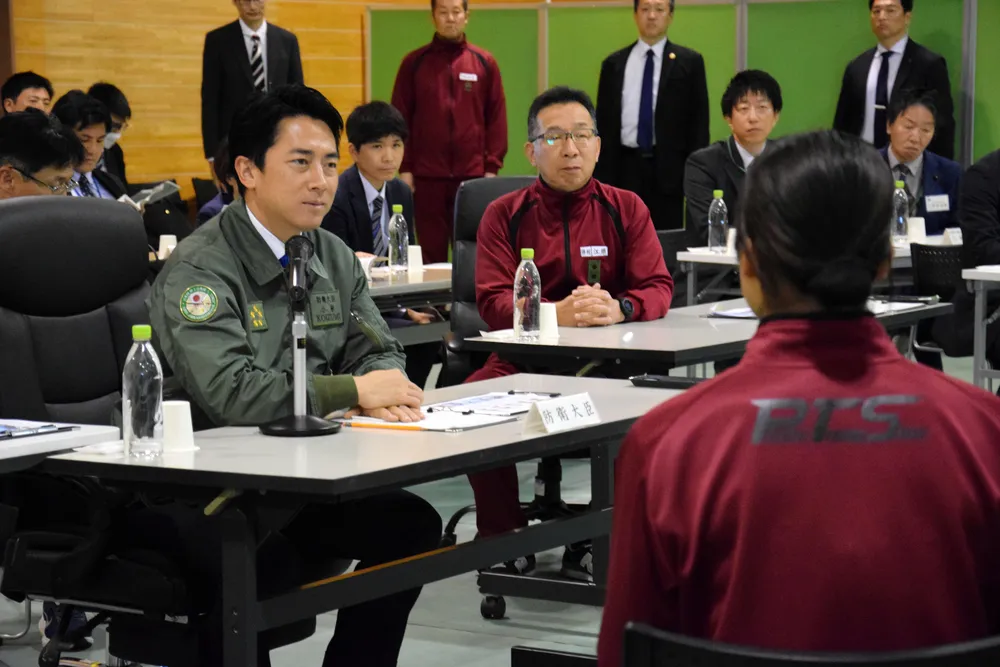 北方防衛「重要な地域であり続ける」　小泉防衛相、道内自衛隊を初視察
