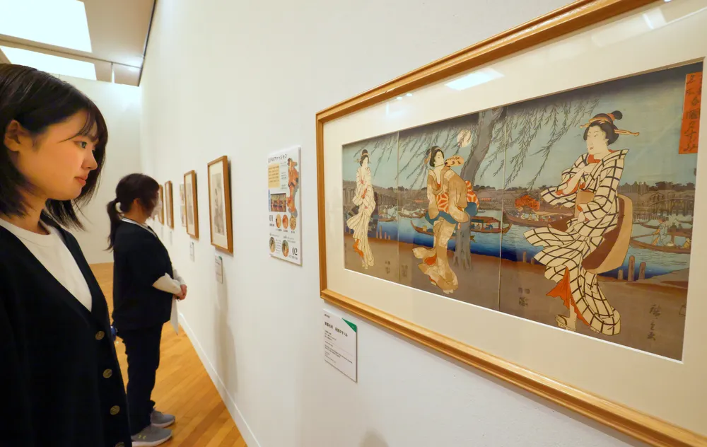 北斎に広重　五大浮世絵師の144点一堂に　札幌芸術の森美術館で10日開幕