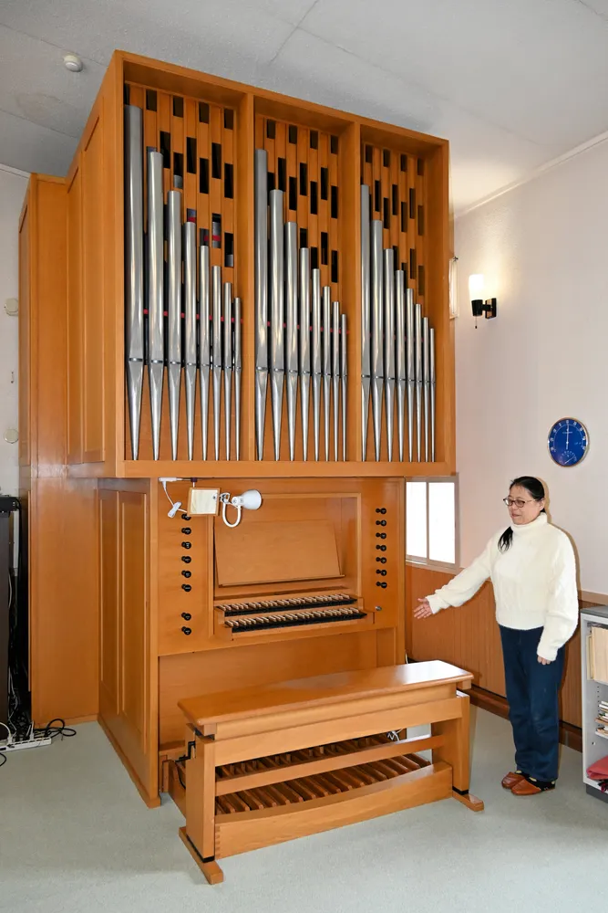 パイプオルガンの荘厳な音色聴いて 室蘭・苫小牧で6月、大平さん公演