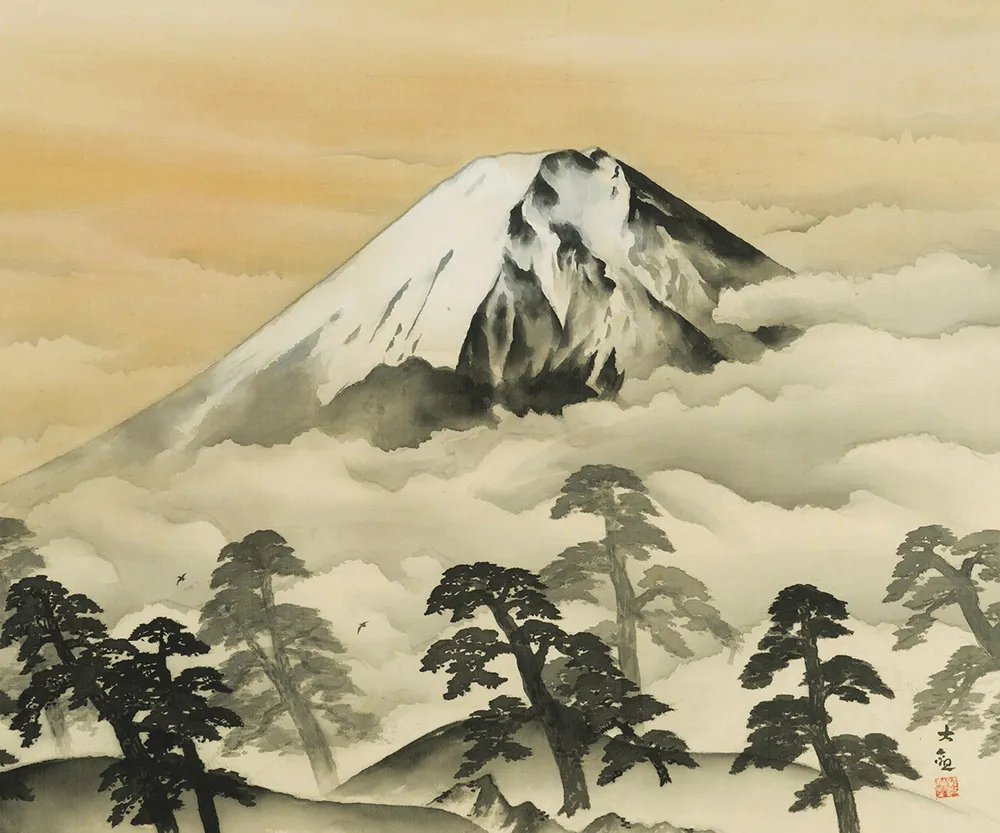 うつくしき日本画 道立函館美術館開館40周年記念展から＞①横山大観
