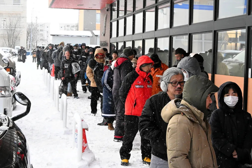 幻の酒”求め100人が列 北の勝「搾りたて」根室で発売 今回は北海道産米