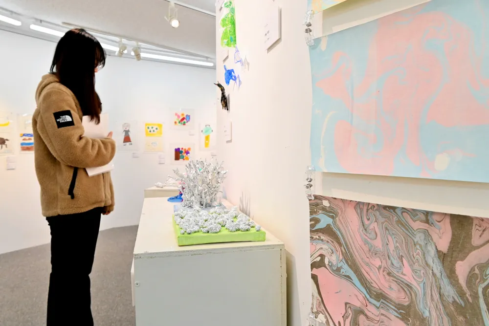 障害者アート 弾ける個性 岩見沢教育大で展覧会：北海道新聞デジタル