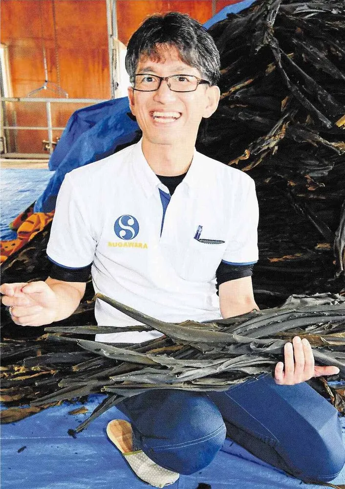 <この人に聞きたい>菅原 峻さん 菅原組常務 コンブ養殖で松前活性化:北海道新聞デジタル