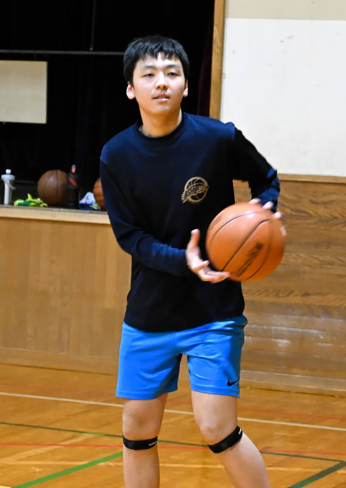芦別中2年・永井さん、バスケ道選抜に 4月1日からチェコで国際大会