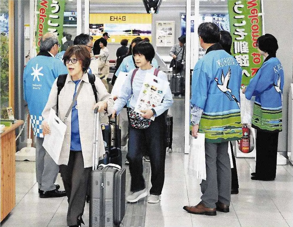 ＦＤＡ　釧路に今季第1便　富山からチャーター機：北海道新聞デジタル