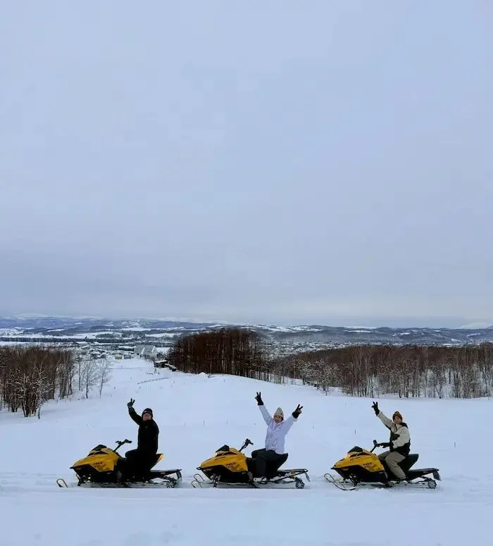 トレーラー スノーモービル キャンプ 道北 北海道- | ヤマダウェブコム
