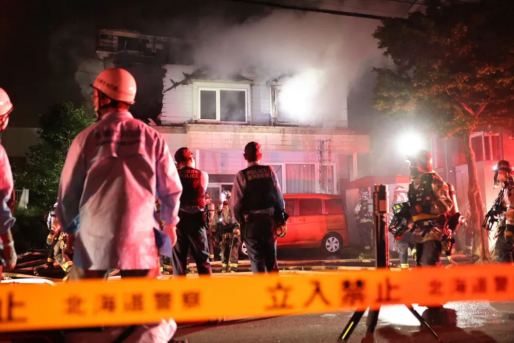 札幌・北区で住宅火災　1人の遺体発見