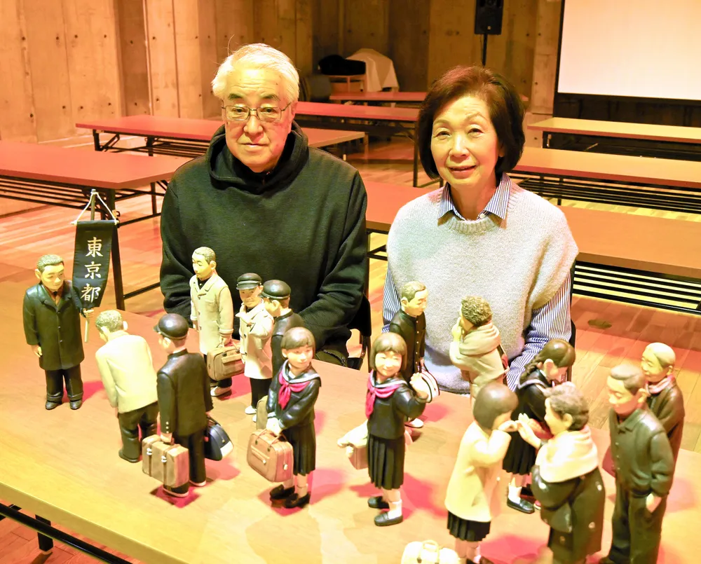 夫婦で歩んだ人形個展の旅「16万キロ」 旭川の作家・宮竹さん 7月6日で