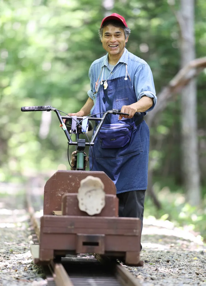 夫婦で廃線跡を活用したトロッコを運行 野口豊（のぐち・ゆたか）さん：北海道新聞デジタル