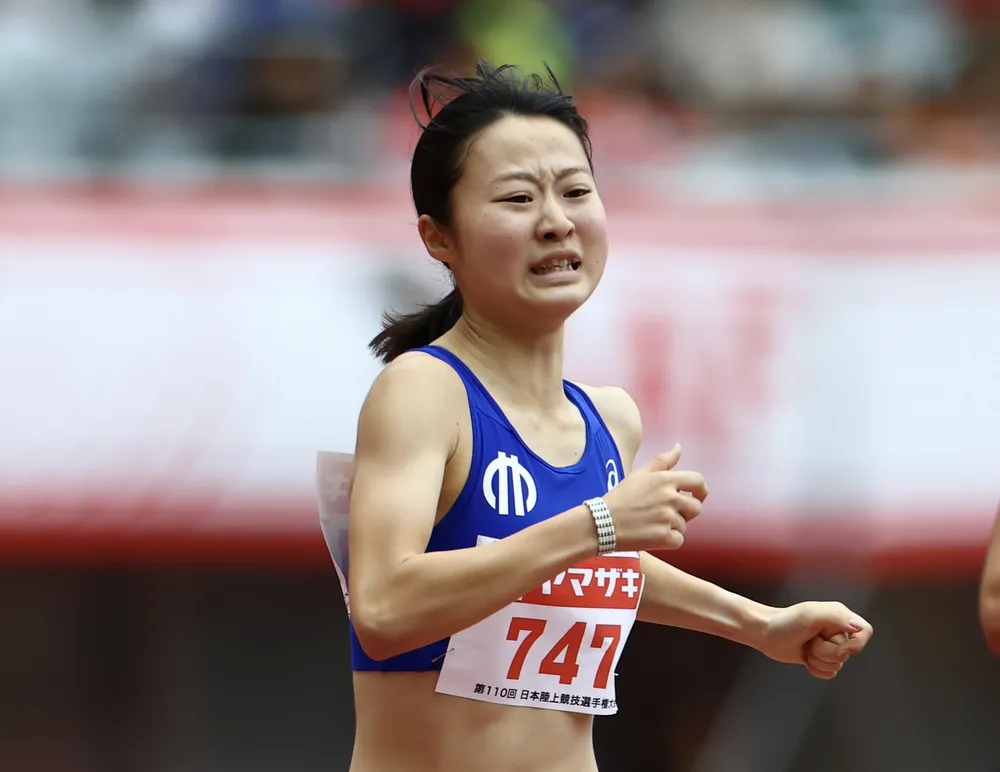 順大1年（旭龍谷高出）の木田が7位入賞 陸上日本選手権 女子1500