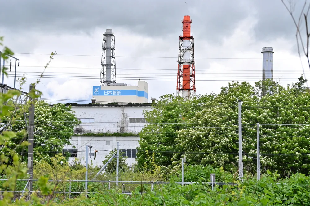印刷用紙「当面維持」 日本製紙白老工場 地元は雇用や経済への影響懸念