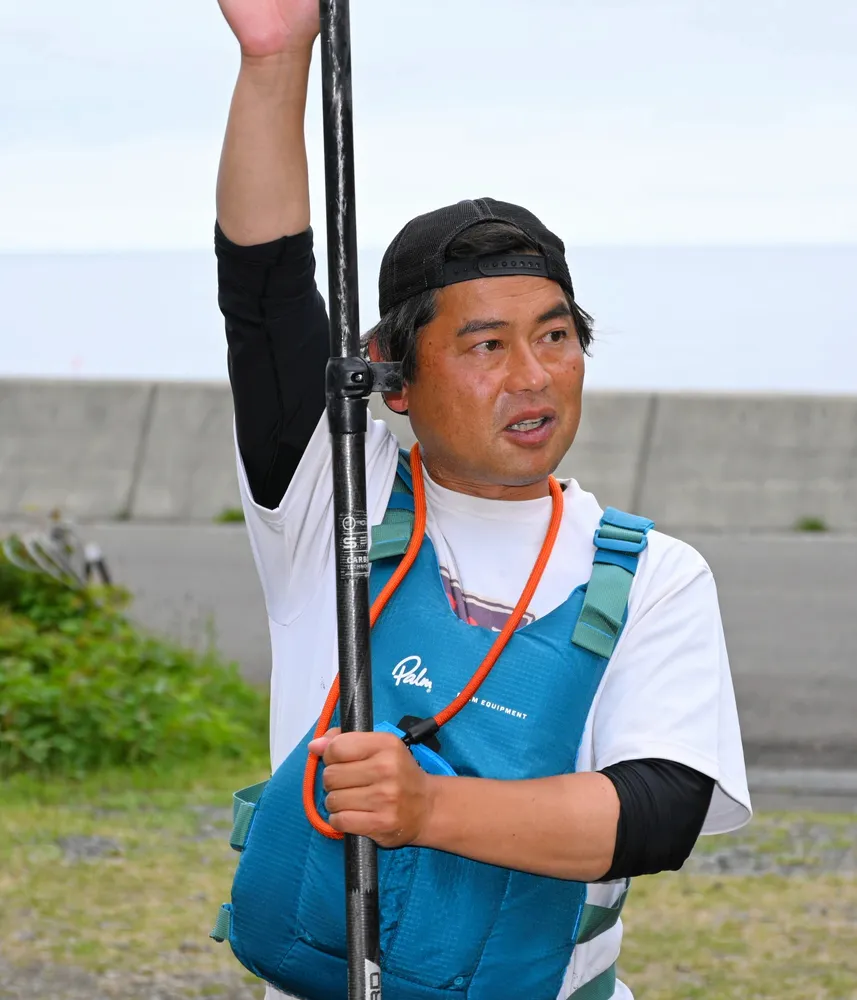 余市＞SUPルール普及を呼び掛ける 三木詠吉さん（45）：北海道新聞デジタル