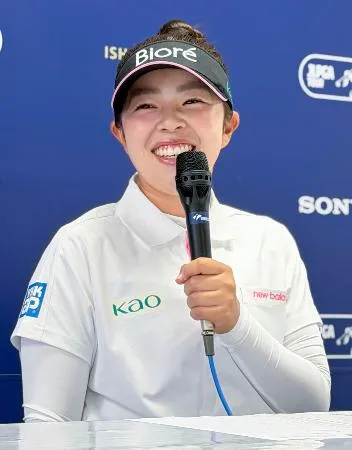 チロル様山下美夢有選手ネームボール 山下美夢有「盛り上げたい」 女子プロ選手権10日開幕：北海道新聞デジタル