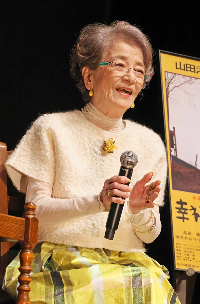はなし抄＞ハンカチが風にたなびき、胸がジーンとした 女優・倍賞