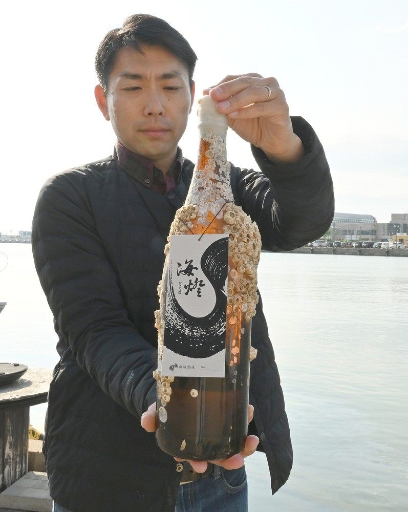 海底で熟成の地酒発売 釧路・アイコム ９０本限定：北海道新聞デジタル