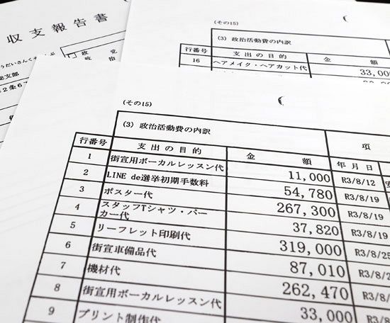 デジタル発＞すし、うなぎ、すき焼き…高級店に30万円弱 疑問多い政治