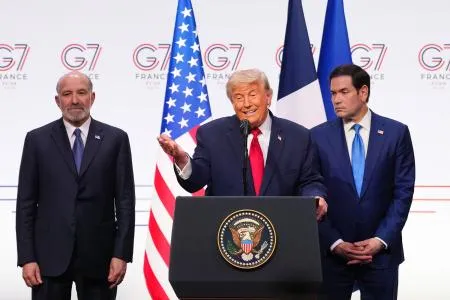 ホルムズ海峡に自衛隊は不要？ トランプ米大統領、G7で主張：北海道