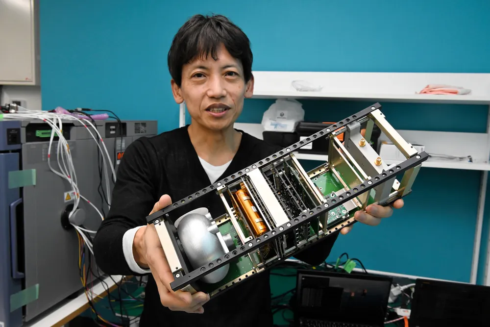民間ロケットに札幌発の人工衛星搭載 スペースキュービックス、宇宙で