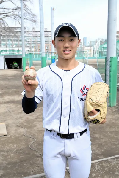 高校野球U18合宿に道内2選手 鵡川・三浦「走攻守ハイレベル」 北海・森