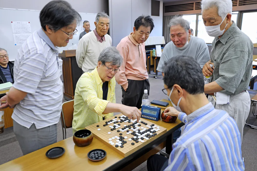 全道囲碁帯広予選　下坂さんと富士田さん、全道へ