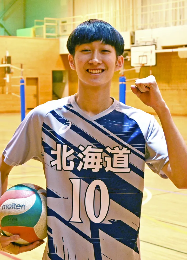 バレーボール ユニフォーム 超激レア‼️さわやか杯北海道選抜‼️主将