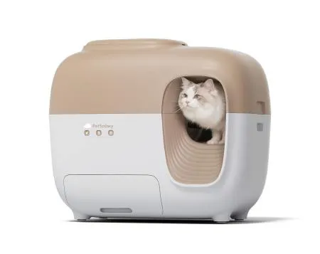全自動の猫用トイレ SBC＆S：北海道新聞デジタル