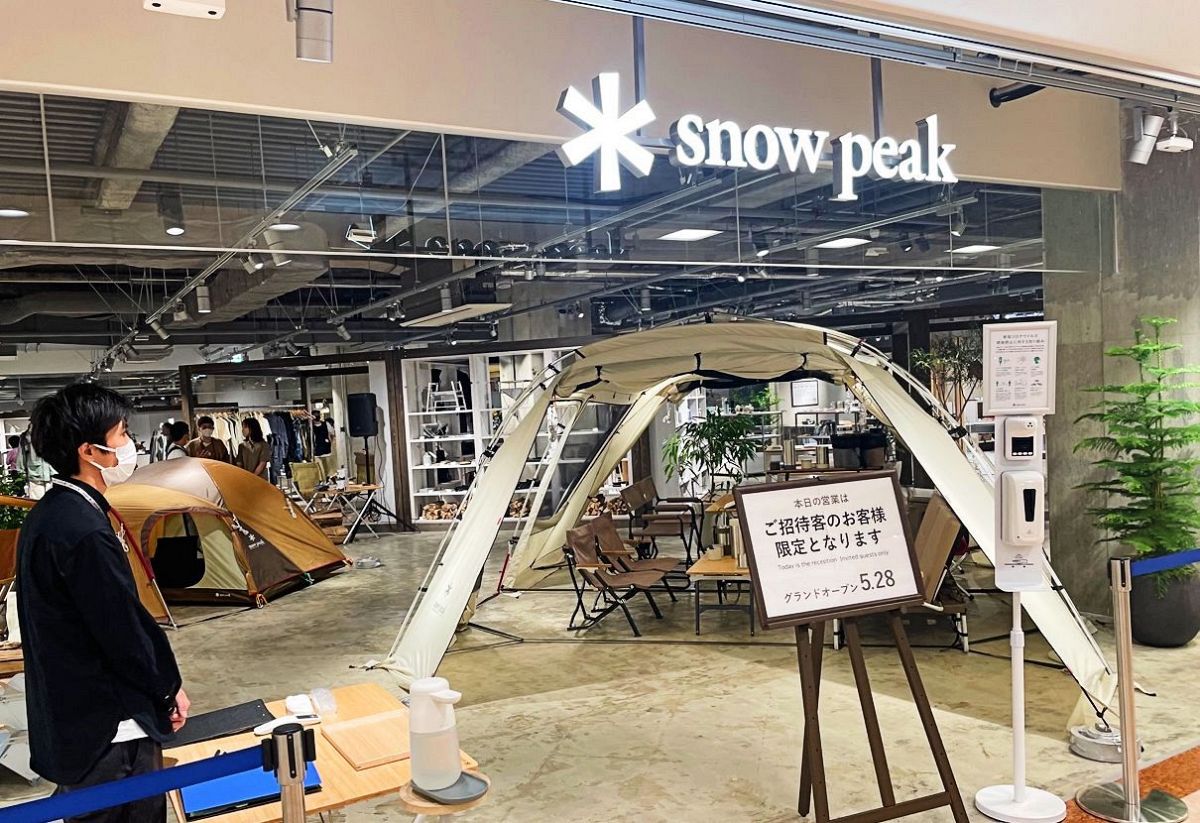 スノーピーク札幌初の直営店 オープン直前に潜入！ 新作テントに多彩な