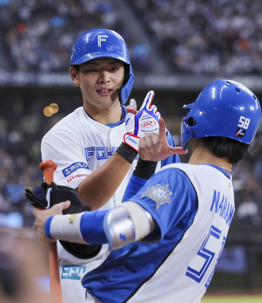 エスコン専売 日本ハム NPB統一試合球ユーズドボール 8/4勝利試合②-