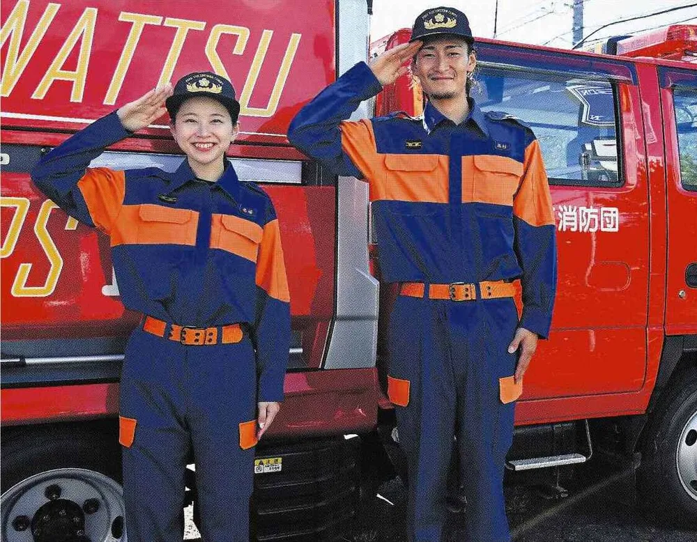 市消防団 若者確保に成果 充足率96％ 地道なＰＲ奏功 「市民の力に」116人訓練のサムネイル