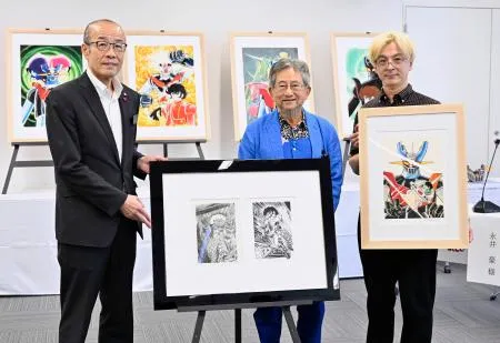 永井豪さんマジンガーZ作品寄贈 出身地の石川県輪島市に：北海道新聞