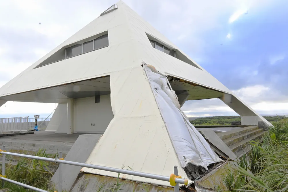 小清水の「ピラミッド」フレトイ展望台 27年度にも解体、新施設建設へ