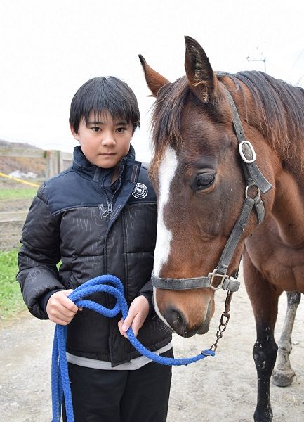 サラブレッド牧場から魅力発信11歳 土田凰司さん：まなぶん