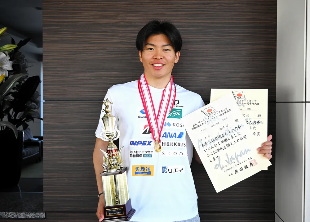 JOCジュニア五輪 アルペン2種目で優勝 札幌出身15歳・金沢さん 「世界