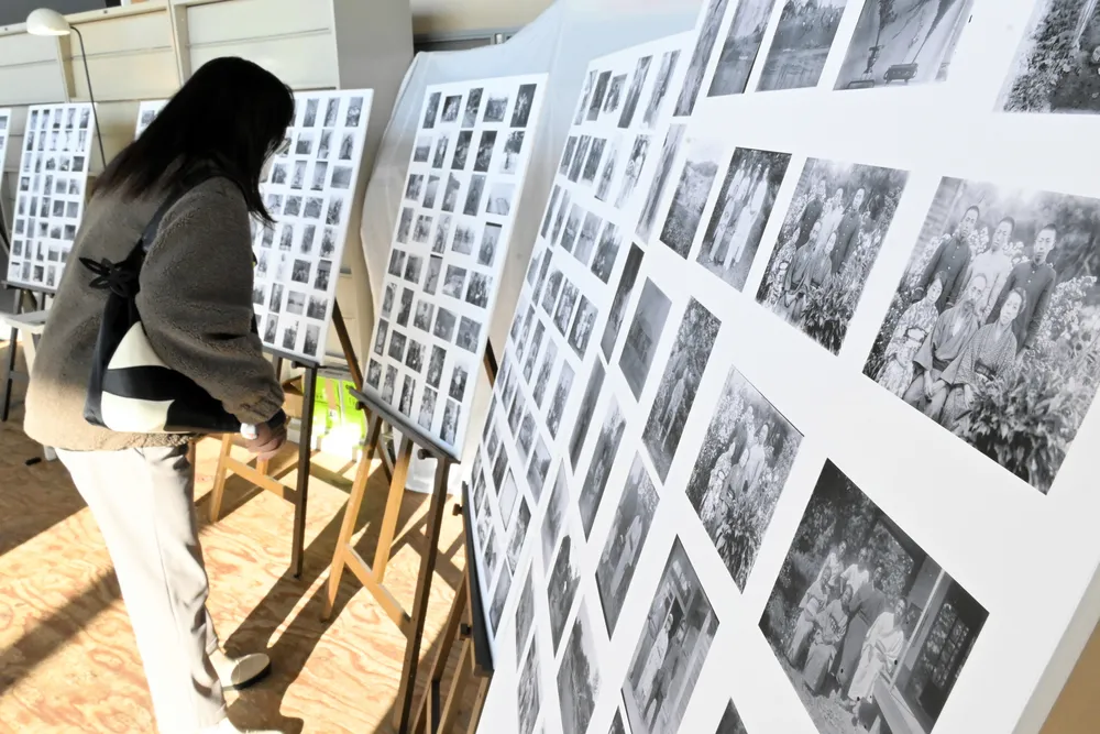 ガラス乾板に残る志文見て 岩見沢で辻村直四郎写真展 明治～昭和の生活