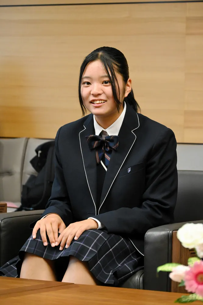 高校総体での活躍を振り返る、北見藤３年の相馬夏好さん