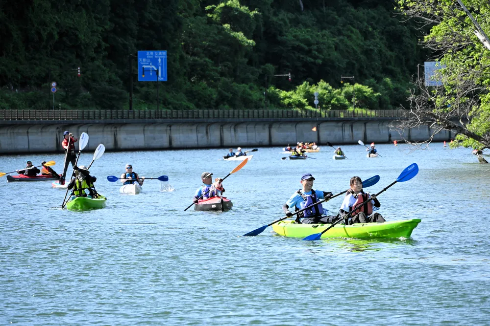 こいで走って登って44.5キロ踏破 網走・小清水舞台に「SEA TO SUMMIT