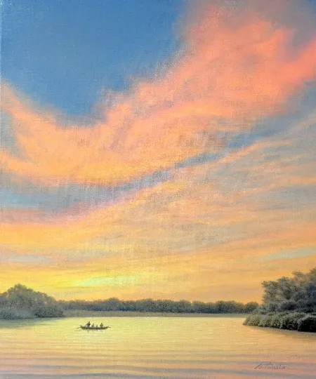 油彩画・水彩画「第45回蘭輝会絵画展」 10月21～26日に札幌