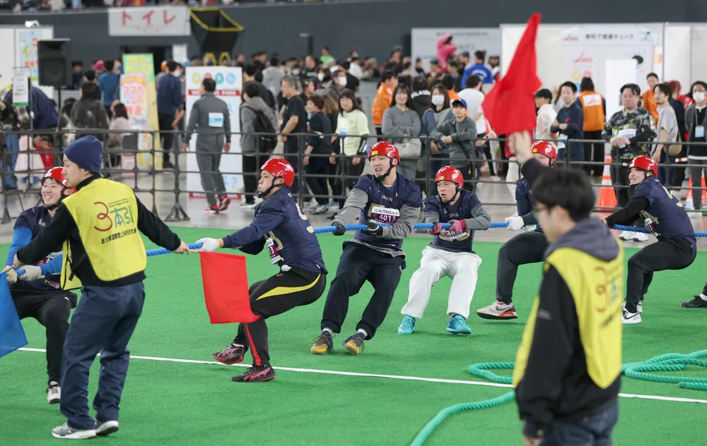 ほっかいどうGX大運動会 9245人が汗 プレミストドーム：北海道新聞デジタル