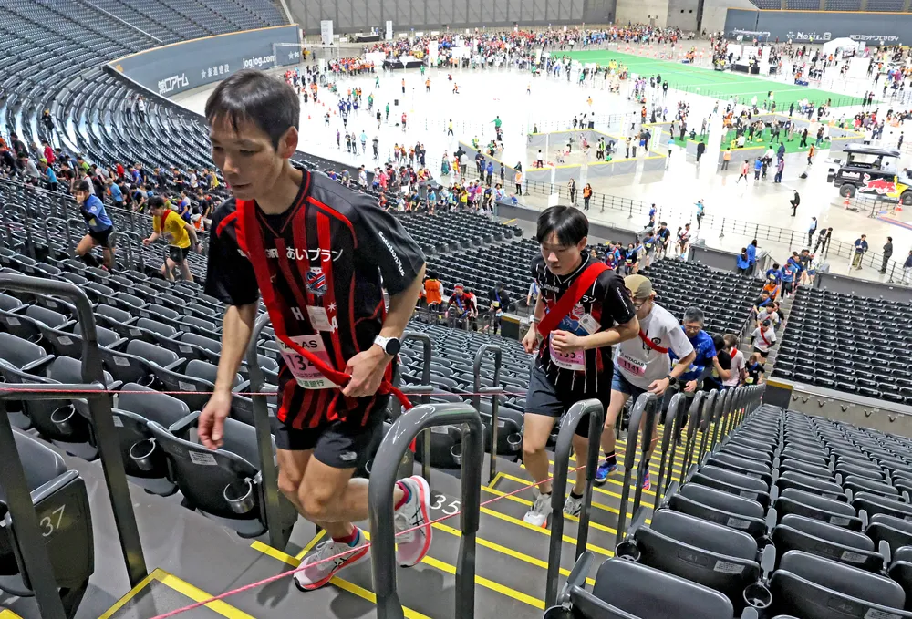 ほっかいどうGX大運動会 9245人が汗 プレミストドーム：北海道新聞デジタル