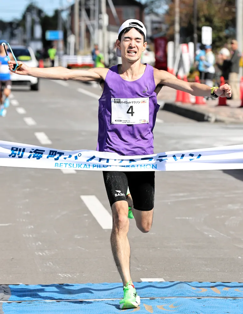 男子は土橋晋也、女子は皆川麻美が優勝　陸上・別海パイロットマラソン
